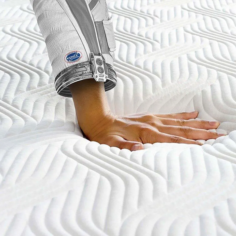 At the heart of each mattress and pillow Tempur create is their iconic TEMPUR Material, born from NASA technology. In the late 1960s, NASA scientists invented an entirely new material that was then used aboard space shuttles. Their founders realized the material’s unique potential. So they took that original NASA invention and spent years perfecting it into TEMPUR Material and created the world’s first viscoelastic mattress and pillow.
The company and its products were recognised by NASA. At a joint press conference on May 6, 1998, NASA recognised TEMPUR®’s outstanding achievements in adapting the original NASA technology for everyday use and improving the quality of life for humankind.

Visit tempur.com/spacefoundation for certification information.

