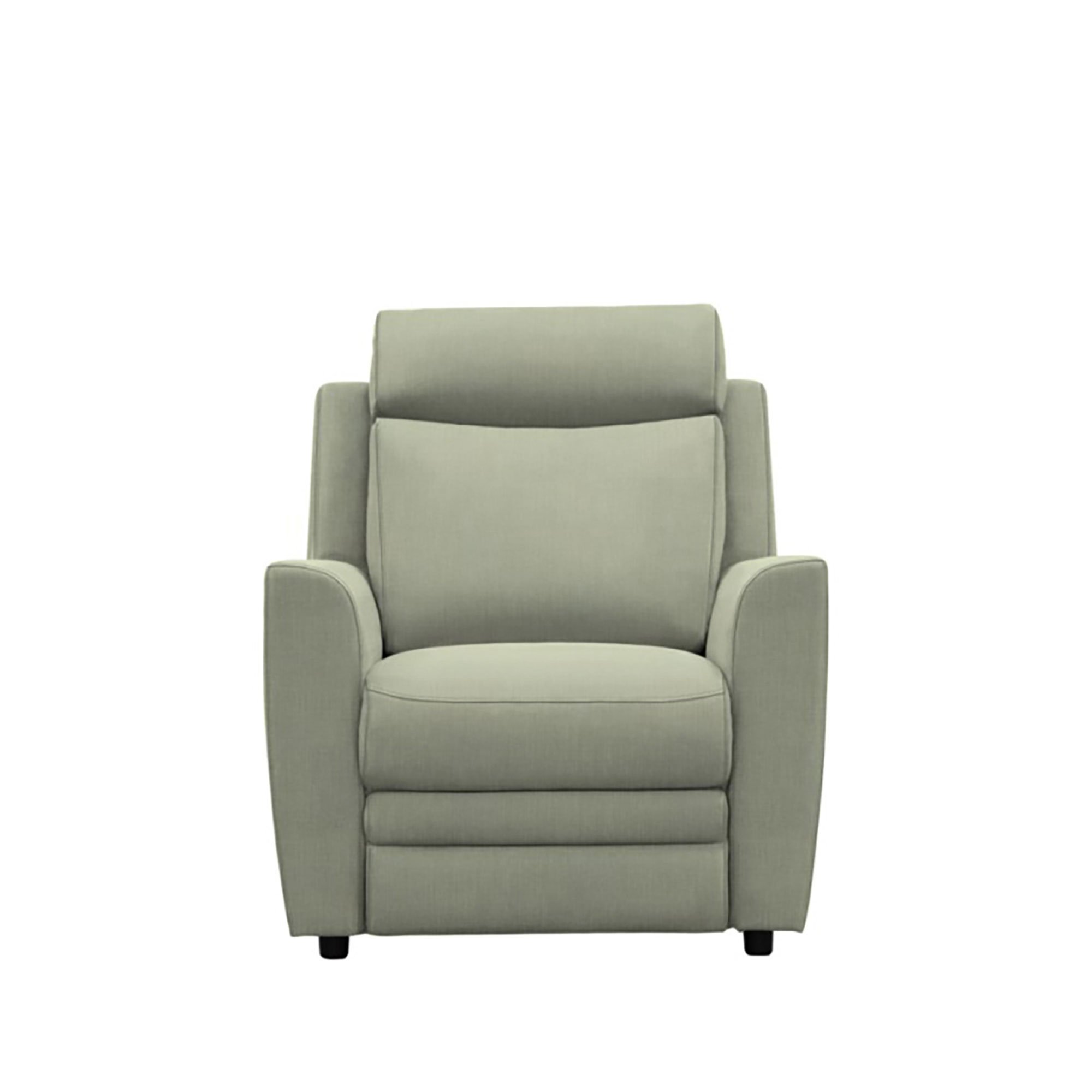 Recliner with usb store port and storage