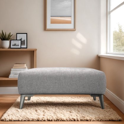 Whitemeadow Margo Stool in Pattern Fabric Whitemeadow Margo Stool in Pattern Fabric