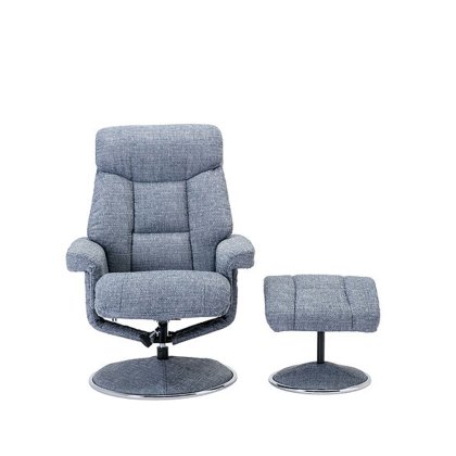 Lucasta Swivel Recliner Fabric