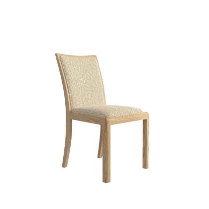 Qualita Winsor Stockholm Low Back Dining Chair in Fabric