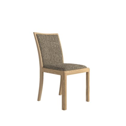 Qualita Winsor Stockholm Low Back Dining Chair in Fabric