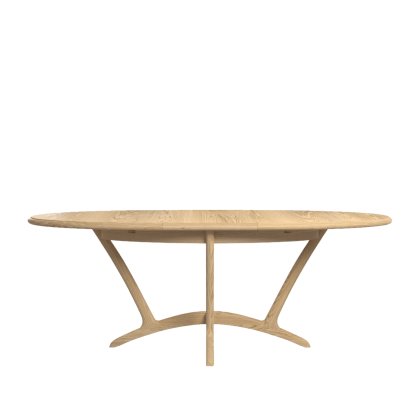 Qualita Winsor Stockholm Oval Extending Dining Table