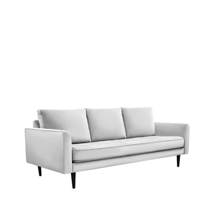 G Plan Vintage Ridley Grand Sofa In Fabric With Wooden Feet