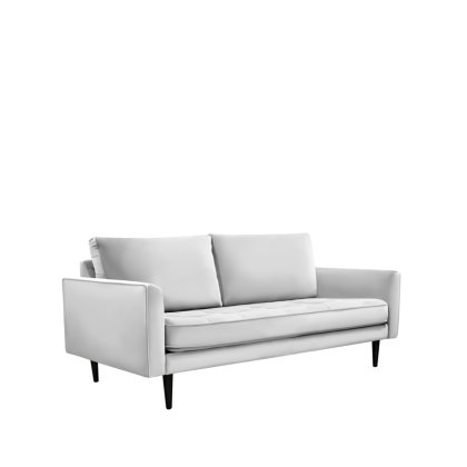 G Plan Vintage Ridley Large Sofa In Fabric With Wooden Feet