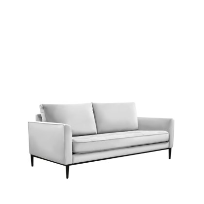 G Plan Vintage Ridley Large Sofa In Fabric With Metal Plinths