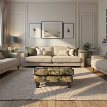 G Plan Vintage Agatha Footstool In Fabric G Plan Vintage Agatha Footstool In Fabric