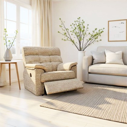 Laurie Reclining Armchair In Fabric Laurie Reclining Armchair In Fabric