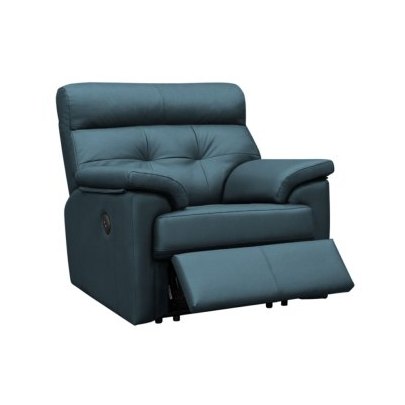 Laurie Reclining Armchair In Leather Laurie Reclining Armchair In Leather