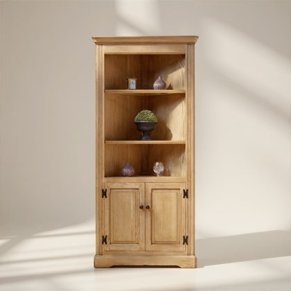 Old Charm Open Corner Cabinet Old Charm Open Corner Cabinet