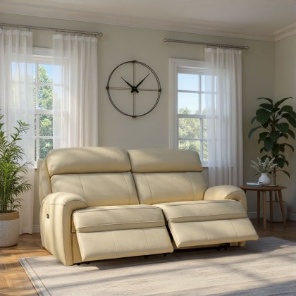 G Plan Hardy 3 Seater Power Recliner Sofa In Leather G Plan Hardy 3 Seater Power Recliner Sofa In Leather