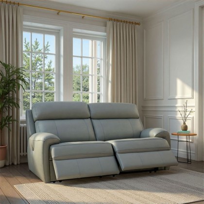 G Plan Hardy 3 Seater Power Recliner Sofa Head Rest and Lumbar In Leather G Plan Hardy 3 Seater Power Recliner Sofa Head Rest and Lumbar In Leather