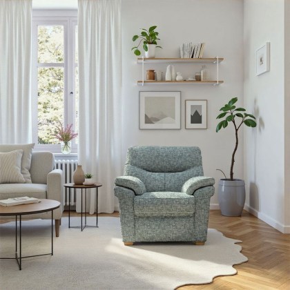 Seattle Chair with Show Wood in Fabric Seattle Chair with Show Wood in Fabric