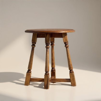 Old Charm Round Lamp Table Old Charm Round Lamp Table