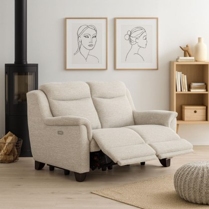 Manhattan 25 2 Seater Double Power Reclining Sofa In Fabric Manhattan 25 2 Seater Double Power Reclining Sofa In Fabric