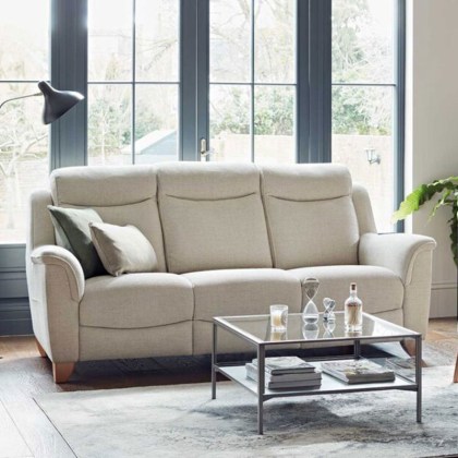 Manhattan 25 Large 2 Seater Double Power Reclining Sofa In Fabric Manhattan 25 Large 2 Seater Double Power Reclining Sofa In Fabric