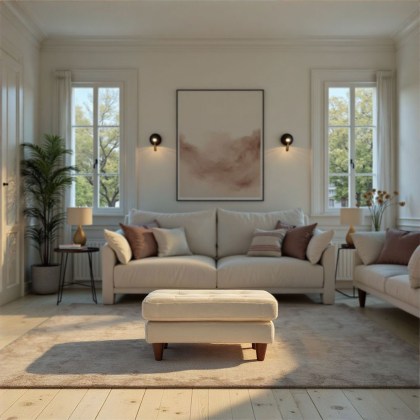 G Plan Vintage Agatha Footstool In Leather G Plan Vintage Agatha Footstool In Leather