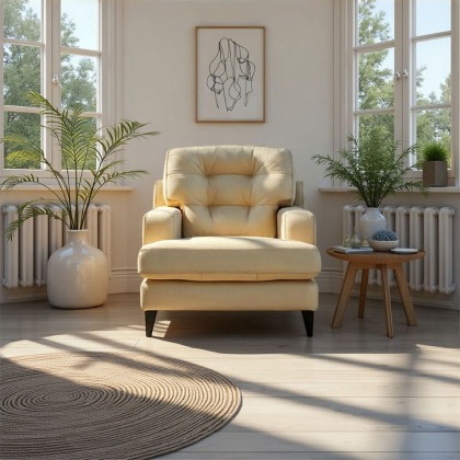 Vintage Amelia Chair In Leather Vintage Amelia Chair In Leather