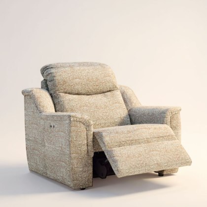Firth Large Power Recliner Chair in Fabric Firth Large Power Recliner Chair in Fabric