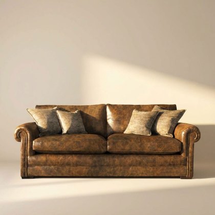 Canterbury Grand Sofa in Leather Canterbury Grand Sofa in Leather
