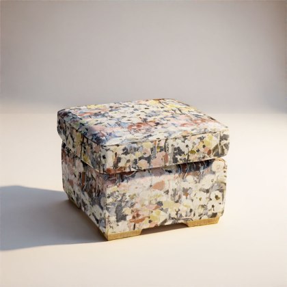 Denham Footstool in Fabric Denham Footstool in Fabric