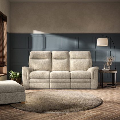 Hudson Fabric 3 Seater Sofa Hudson Fabric 3 Seater Sofa