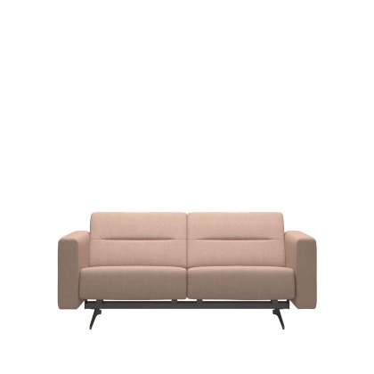 Stressless Stella 2 Seater Sofa with Upholstered Arms in Fabric