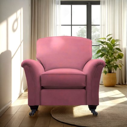 Devonshire Armchair with Powered Footrest in Leather Devonshire Armchair with Powered Footrest in Leather