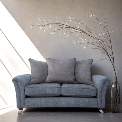Devonshire 2 Seater Sofa Pillow Back Inc 3 x Pillows 2 x Scatters in Fabric Devonshire 2 Seater Sofa Pillow Back Inc 3 x Pillows 2 x Scatters in Fabric