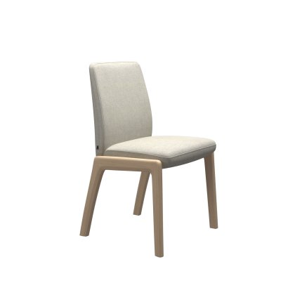Stressless Vanilla Low Back Dining Chair with D100 Legs in Fabric Stressless Vanilla Low Back Dining Chair with D100 Legs in Fabric
