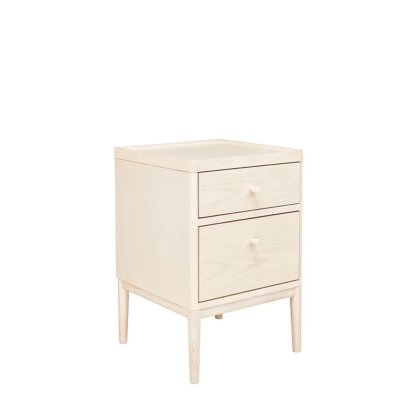 Ercol Salina 2 Drawer Bedside Cabinet