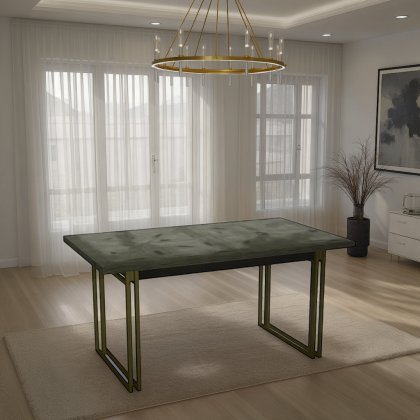 Athena Fumed Oak 4-6 Extension Dining Table Athena Fumed Oak 4-6 Extension Dining Table