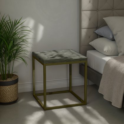 Athena Fumed Oak Lamp Table Athena Fumed Oak Lamp Table