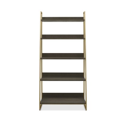 Athena Fumed Oak Open Display Athena Fumed Oak Open Display