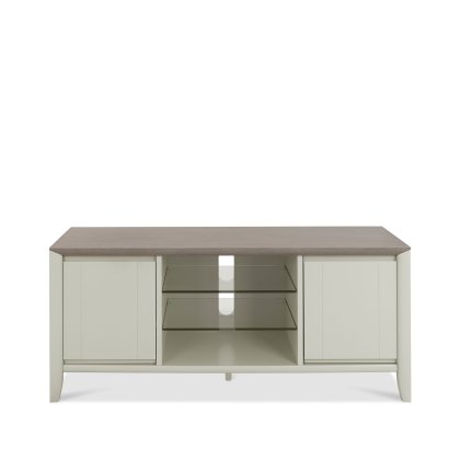 Bergen Grey Washed Oak Soft Grey Entertainment Unit