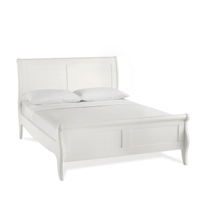 Chantilly White 180cm Panel Bedstead