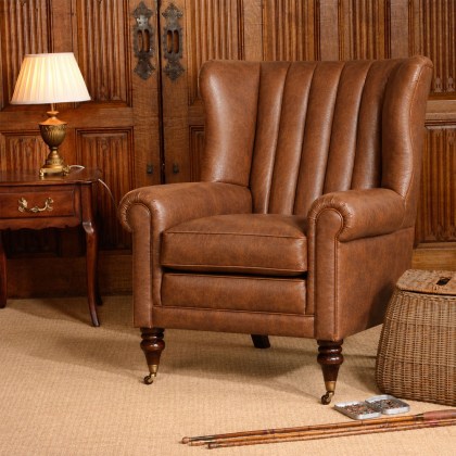 Dunmore Chair in Leather Dunmore Chair in Leather