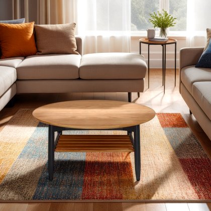 Ercol Monza Round Coffee Table Ercol Monza Round Coffee Table