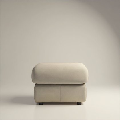 Holmes Footstool in Leather Holmes Footstool in Leather