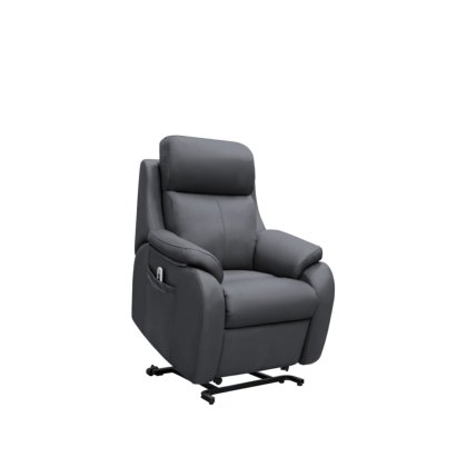 G Plan Kingsbury Small Dual Elevate Chair in Leather G Plan Kingsbury Small Dual Elevate Chair in Leather