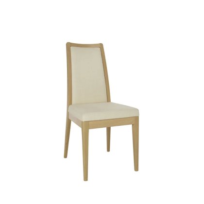 Ercol Romana Padded Back Dining Chair in Leather