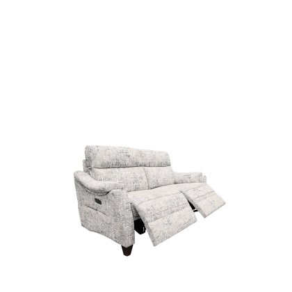 G Plan Hurst Large Sofa Double Recliner in Fabric