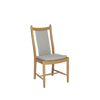 Ercol Penn Padded Back Dining Chair in Fabric