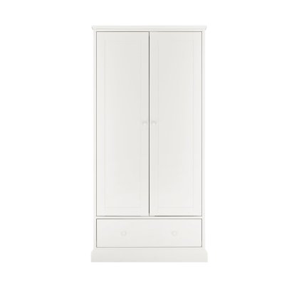 Ashby White Double Wardrobe