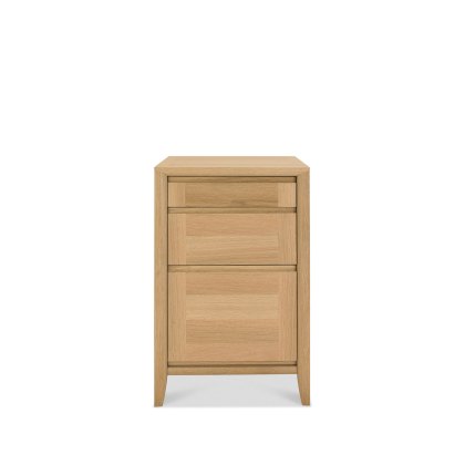 Bergen Oak Filing Cabinet