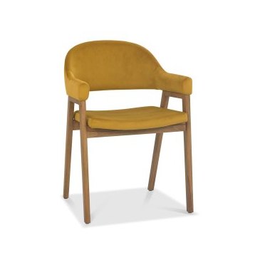 Camden Rustic Oak Upholstered Arm Chair in Fabric (Pair) Camden Rustic Oak Upholstered Arm Chair in Fabric (Pair)