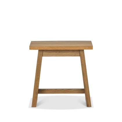 Camden Rustic Oak Side Table