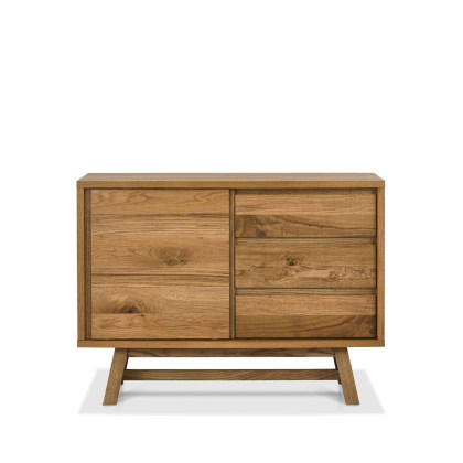 Camden Rustic Oak Narrow Sideboard