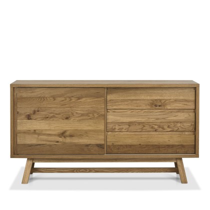 Camden Rustic Oak Wide Sideboard