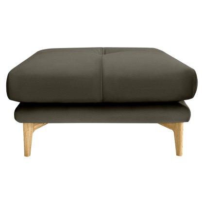 Ercol Aosta Footstool in Leather Ercol Aosta Footstool in Leather